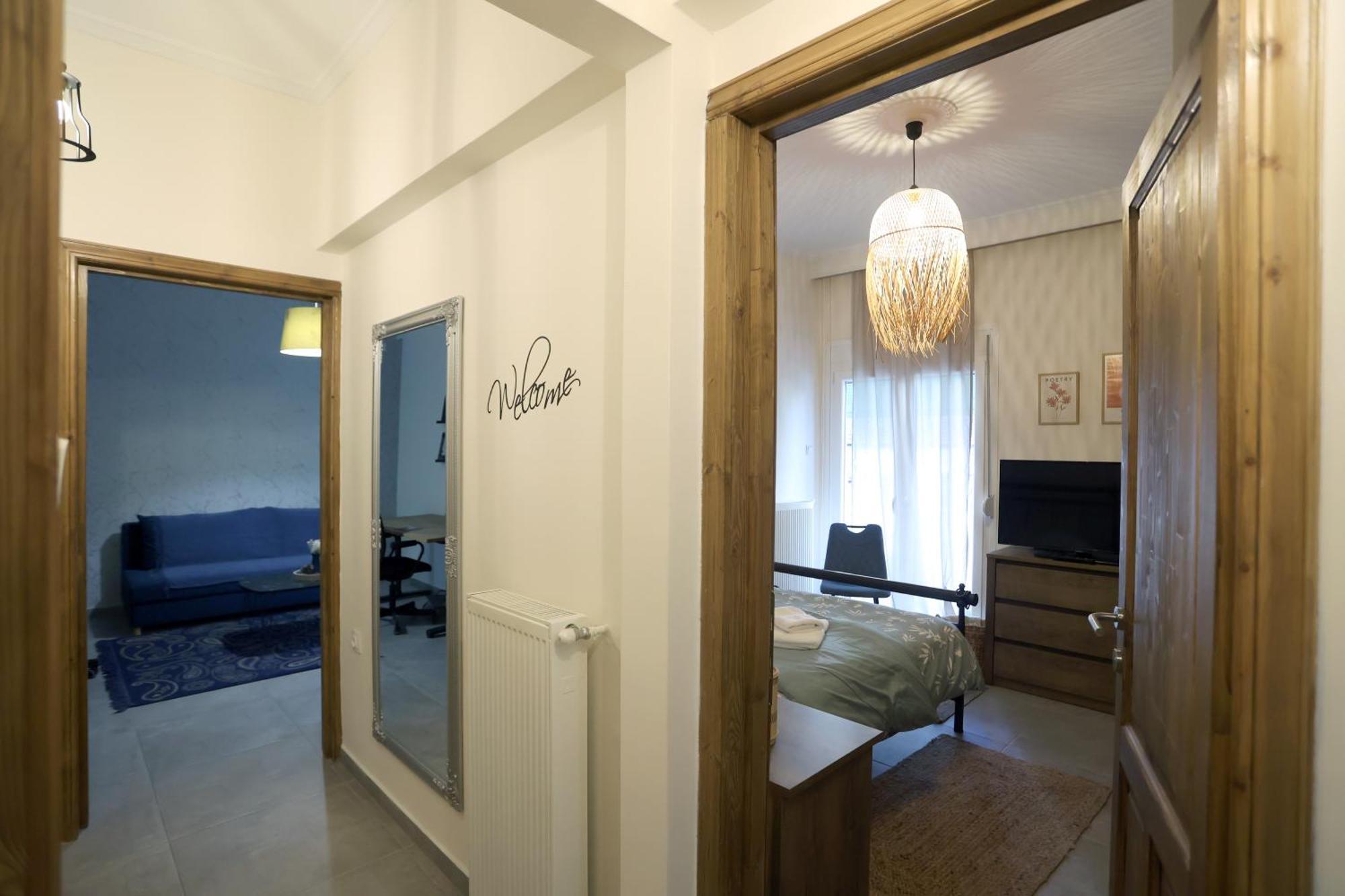 Στυλ & Άνεση Στο Κέντρο La Maison 12 Ανακαινισμένο Διαμέρισμα Larissa Exterior foto